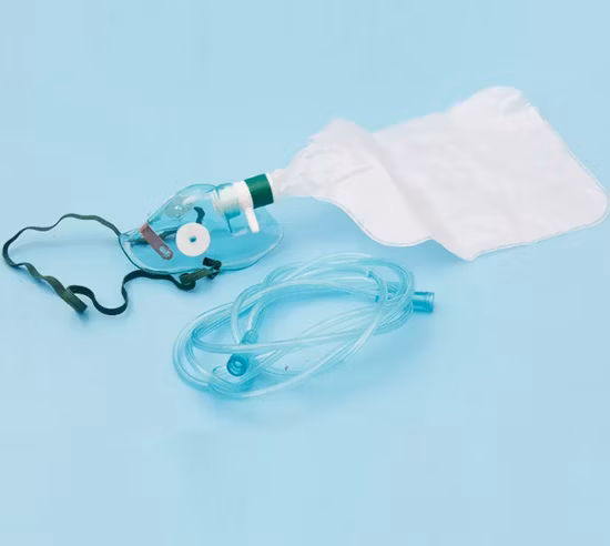 La fabbrica CE e ISO approvano la maschera di ossigeno medica usa e getta per ospedale